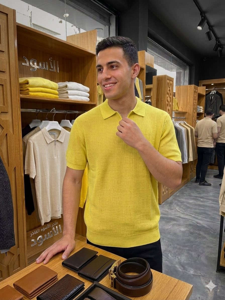 بدي تريكو ياخه+سحاب خاميه فول 💯
                  ازياء صلاح الجبوري 🩵
📍      هيت شارع باب حارة صعوداً ♥️


**إذا كنت صاحب هذا الإعلان وتريد حذفه لأي سبب، رجاءا أرسل رسالة إلى الدعم الفني**