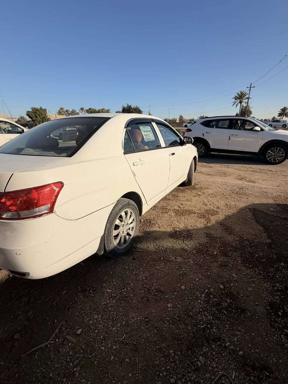 تحيه طيبه
BYD2013
رقم كربلاء 
صبغ بس تصليحات جوانب الجاملغ خلفي 
مكينه 1600
السعر 60 بيها مجال 
محرك 1600
***********
