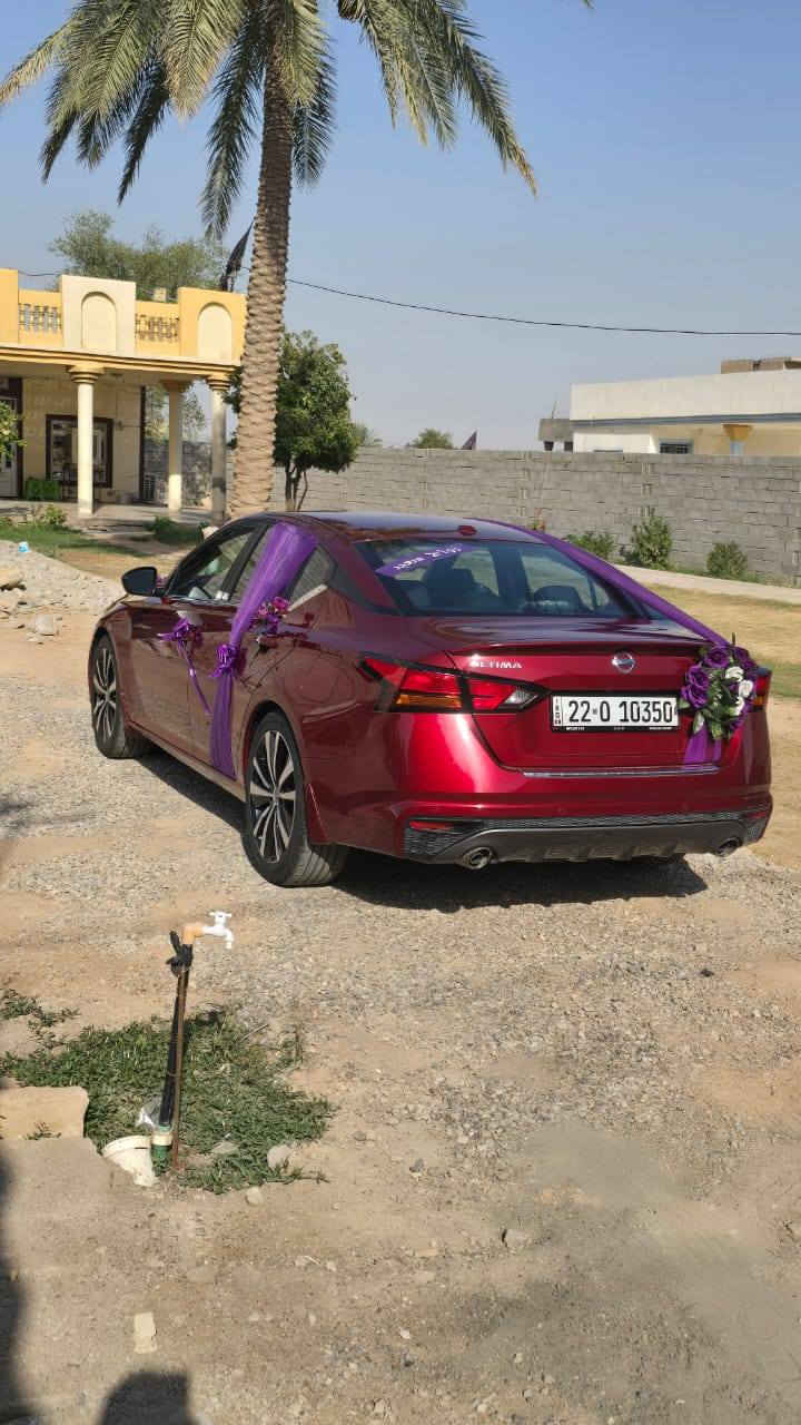 السلام عليكم 
اقرة التفاصيل قبل متتصل …
للبيع نيسان التيما 2022 مواصفاتsr مكينة 2.5 تنفس طبيعي 
ماشية 90  الف كيلو 
المواصفات :- 
١-شاشة 
٢-بصمة + بصمة ابواب دخول ذكي  
٣-تحكم ستيرن فول 
٤-شاشة اعطال 
٥-كشن السايق كهرباء 
٦-قيادة شبه ذاتية 
٧-تحديد مسار 
٨-رادارات 360 درجة 
٩- تشغيل عن بعد
١٠- لايتات عدسة زنون بلادي
١١-نضام ترحيب  

رقم اربيل باسمي الرقم الدولي الجديد شرط التحويل ثاني يوم
كفالة تبريد تدفئة مكينة وكير شرط مكفولات   
الحادث موضح بلصور تبديل بنيد والجاملغ اليمنه الامامي  شبر بارد ومضروب كلير والباقي كفالة عامة بچم كبس السيارة نظيفة وبالعافية على الياخذها ♥️♥️..  
السعر 160  ورقة وبيها مجال الرقم ***********
مكان السياره ديالى الخالص
