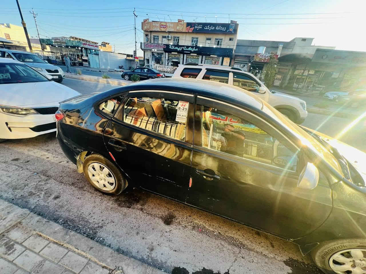 🚗 للبيع: إلنترا موديل 2010 (قفل 60 ورقة) 🚗
 النوع والموديل: هيونداي إلنترا 2010 (انتر).
 المحرك: حجم 2000 (قوة وعزم ممتاز).
 ناقل الحركة (الـگير): عادي (عصا).
 اللون: أسود ملكي.
 الشرعية والتحويل: صاحبها الشرعي موجود، والتحويل ثاني يوم مباشرة.
 الرقم: رقم كركوك.
🔹 المواصفات والوضع الحالي:
 البخاخ (الصبغ): السيارة مصبوغة عام.
 التبريد: ثلج ما شاء الله ❄️.
 الحدادية والصدور: صدر فول وجاهز وما تحتاج أي مصاريف.
 الداخلية: نظيفة جداً وبحالة ممتازة.
📍 الموقع والسعر:
 المكان: صلاح الدين - الشرقاط.


**إذا كنت صاحب هذا الإعلان وتريد حذفه لأي سبب، رجاءا أرسل رسالة إلى الدعم الفني**