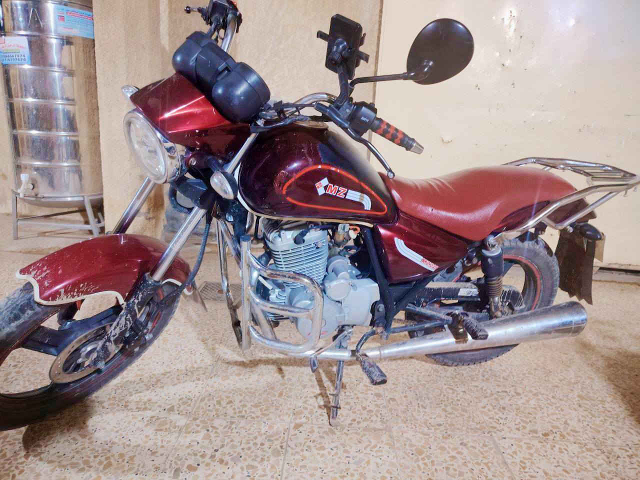 سلام عليكم موطور MZللبيع موديل 20 مكفول أوراق كامله محرك 223سعر1250وبي مجال لاستفسار  عل رقم ***********المكان دجيل لامو شراي لاتكسر بسعره
