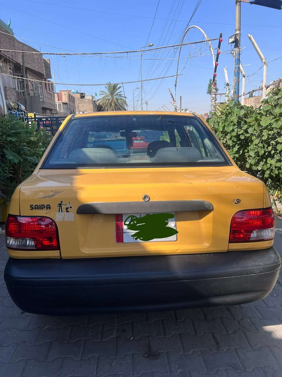 السلام عليكم للبيع سايبا موديل 15 كفاله من الضربه والتبديل شواصي ابلادي محرك كير تبريد تدفئة صدر أمامي اوخلفي جديد تخم تاير رقم بغداد مشروع وطني تحويل مباشر هيئة وغرمات مصفرينها السياره جاهزه مال جناي السعر 38 قفل 🔐 كير مكينه خير من الله لا تبخير ولا تنقيص تبريد ثلج ❄️ مال  جناي السياره شاشه شغاله كامره خلفيه 
العنوان بغداد الرصافه 
اللاستفسار ***********
