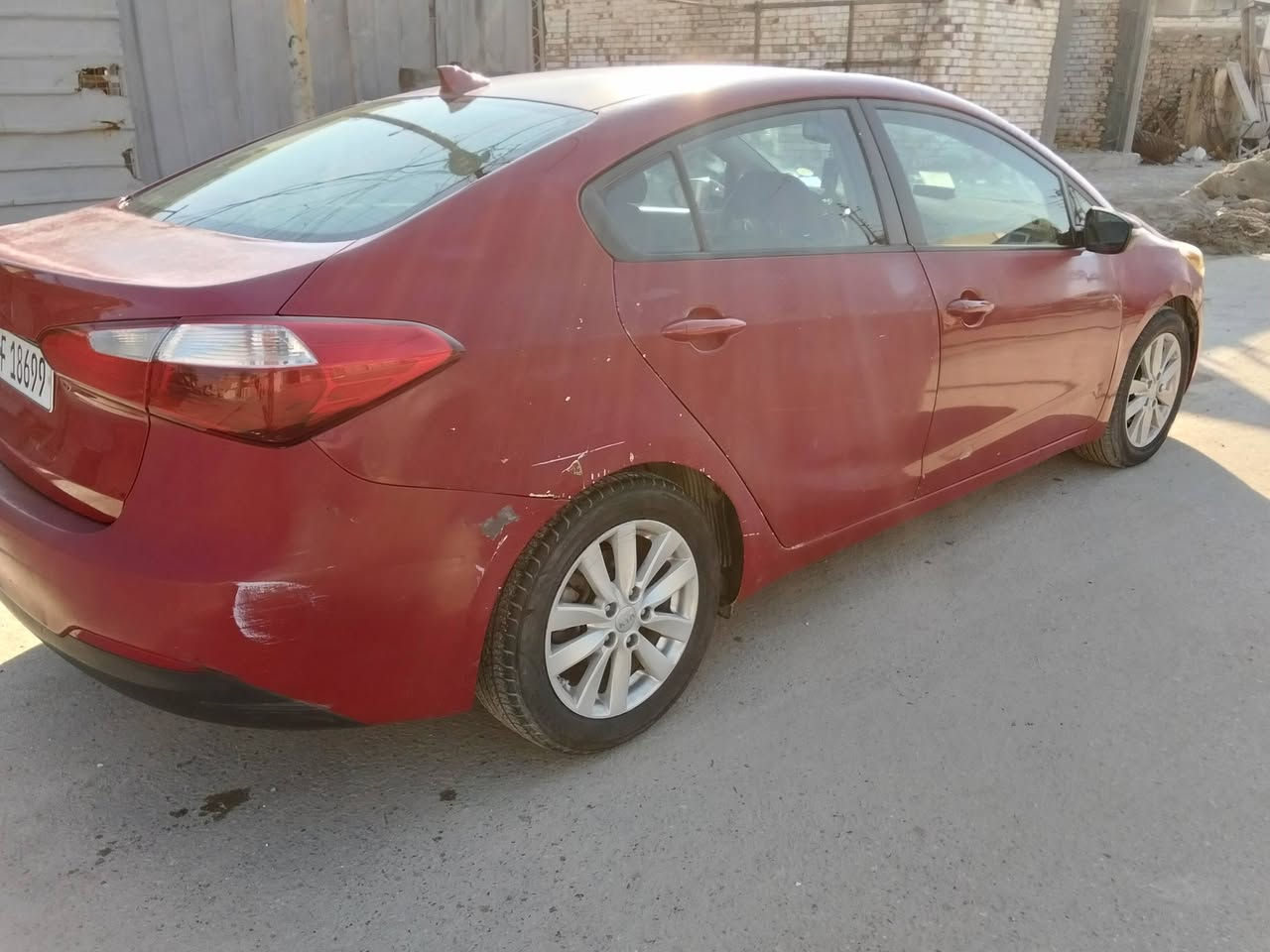 السلام عليكم كيا  فورتي 14 مكينه دوش كير اي تي بيها 4قطع صبغ  سنويه بسمي رقم بغداد انكليزي سعر 95 سكن بغداد  
***********
