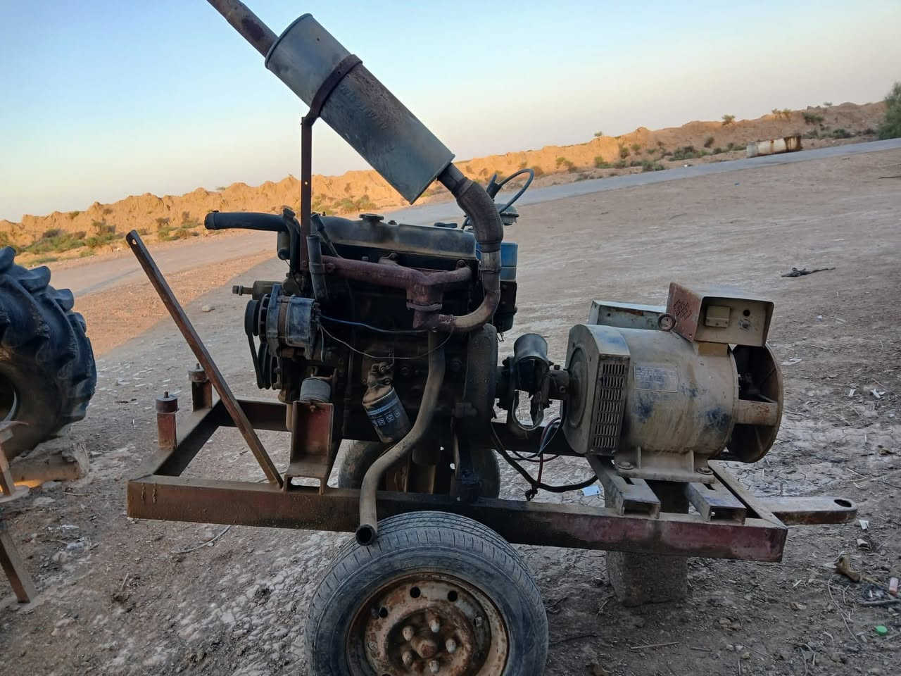 مولده للبيع محرك ياباني اربع بستم شرط الفحص راس التوليد 
24kv
ثري فيز للستفسار
***********
