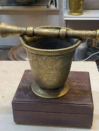 هاون • هاون بغدادي • هاون قديم • تحفة • تحفة فنية • تحف منزلية • ديكور...