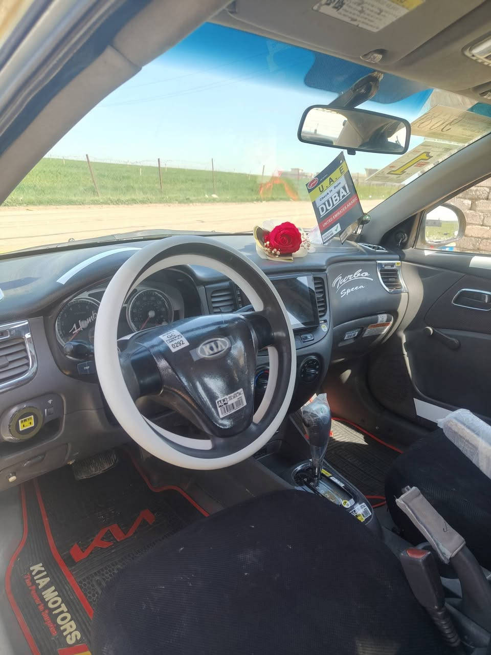 السلام عليكم 
كيا ريو للبيع 
موديل 8 محرك 16
رقم كركوك مسطره شرط التحويل
سياره بدون ضرر فقط جاملق امامي مبدل 
هيئا وغرامه صفر شرط التحويل
كابون بانزين اكتروني  طخم تاير 
طخم امامي وصدر كله جديد 
سياره ماتصرف ربع عليها 
السعر 85 وبيها مجال العنوان موصل قوسيات 
*********** واتساب

