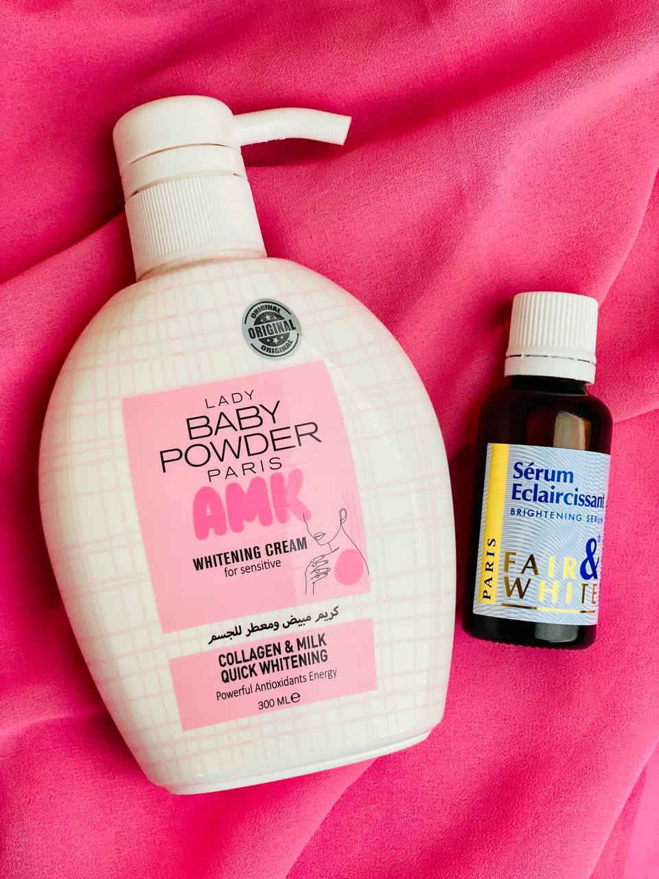 🌸مكس يسوي جسمج گطن ابيض ثلج وصافي وعطرة يجنن🌸
يتكون من كريم AMK وسيروم Fair & White 
يبيض بسرعة، يرطب، ويخلي ريحة جسمج تجنن 🌸
تره النعومة والبياض صايرين سهلين ويا هالمنتجين 💯

🌸سيروم  التفتيح الفرنسي
سيروم مبيض جسم ومناطق_حساسه_الفرنسي الاصلي منتج  رهيب ترطيب وتبييض الاول بالتفتيح 🎀🌸
(مصل الاشراق  العالمي) مفتح ومورد للمناطق الحساسه 
✔ تبييض المناطق الحساسة والداكنة بالجسم
✔ يوحد لون البشرة 
التقشير  الطبيعي 
✔منتج غني جدا بمكوناته المميزة الفاخرة يستخدم لأي منطقة ترغبون بتفتيحها بالجسم☺
وبالأخص المناطق الحساسه
 هذا المنتج فعال 100%
خالي من العطور و لا يسبب اي حساسية

‏Baby_Powder 🌸
كريم  مبيض ومعطر للجسم وللمناطق الحساسة 🎀
موبس يبيض ويورد وانما يعطر المنطقة بريحة البودرة والورود
مكوناته طبيعية ميسبب اي تحسس او حكة 👙
مبيض مناطق حساسه ومعطر 
منتج كلش قوي لعوامل الاكسده مابين الفخذين 
سعر العرض  25 الف 
🚘يوجد خدمة توصيل لجميع محافظات العراق ٤ الاف🚘#viralpost #levelupafr #foryou #news #اكسبلور #هاشتاق #لايكات


**إذا كنت صاحب هذا الإعلان وتريد حذفه لأي سبب، رجاءا أرسل رسالة إلى الدعم الفني**