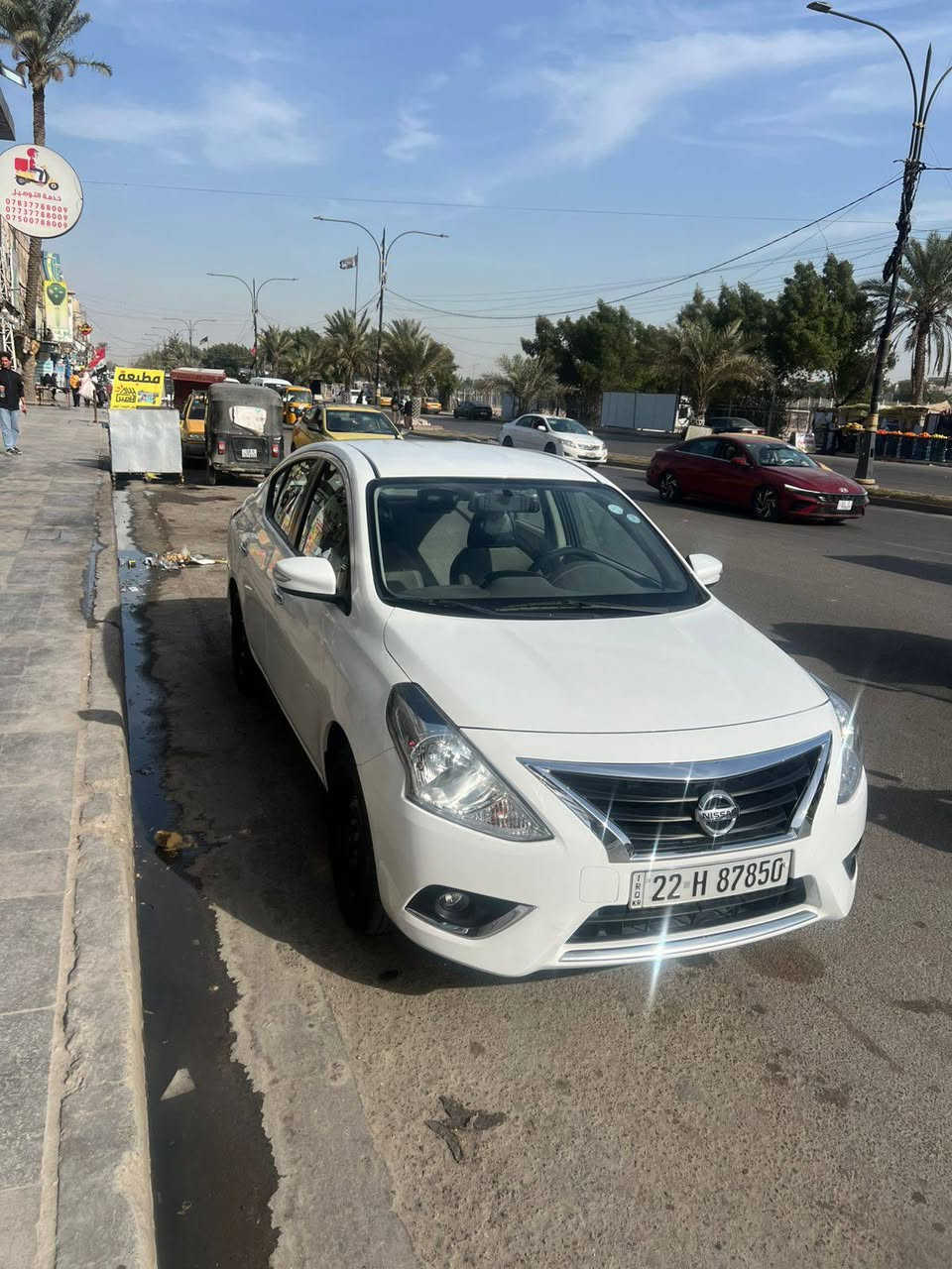 السلام عليكم نيسان سني كفالة عامة   سيارة شركة    شاشة كامرة  رقم اربيل. تحول  السيارة موجودة بغداد ساحة  ميسلون السعر 130  وبيهةمجال حك الجية للتواصل ***********. بي واتساب
