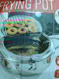 قلاية ياباني • شبكة تصفية • مقياس حرارة الزيت