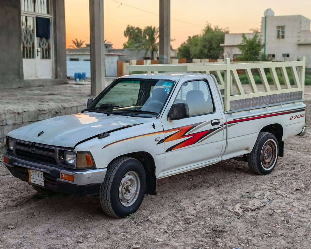 بسم الله للبيع تيوتا موديل 96 خمسه جنكال ستيرن باور سياره خير من الله بيهه خيط تبخير بدايه مكفوله مكينه  +كير+اكسن+شاصي+كهربائيات
تبريد بس عوزه ڤان رقم ديالى مشروع وطني 
سعر 54 بيهه مجال للتواصل ***********
