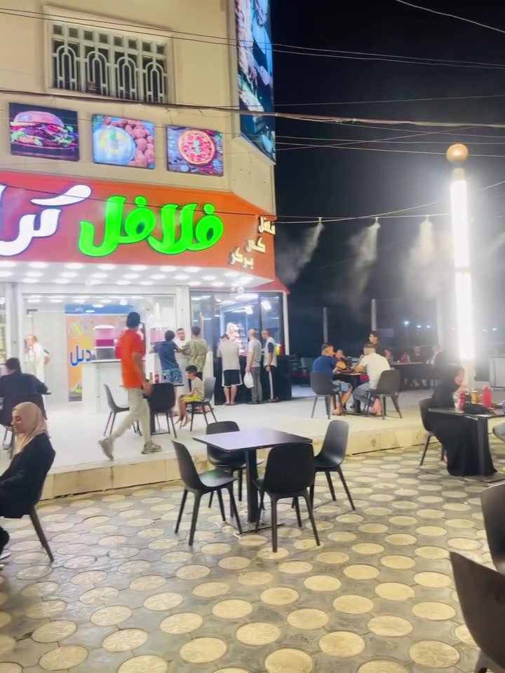 سلام عليكم ورحمه الله وبركاته
زبائنا الكرام اهلنا وناسنه الطيبين بحي الجهاد وضواحيه 
نود اعلامكم بتواجد مطعم ومأكولات فلافل كرار دبل 
حي جهاد تقاطع الحمدانيه قرب حسينيه علي ولي الله 
نتشرف حضوركم ويوجد صاله خاصه بلعوائل

 
فلافل + صاج فلافل
بركر لحم + دجاج
كص لحم +دجاج
ريزو لحم + دجاج
عصائر فريش 
زبيب-رمان_لبن 

دلفري ***********
