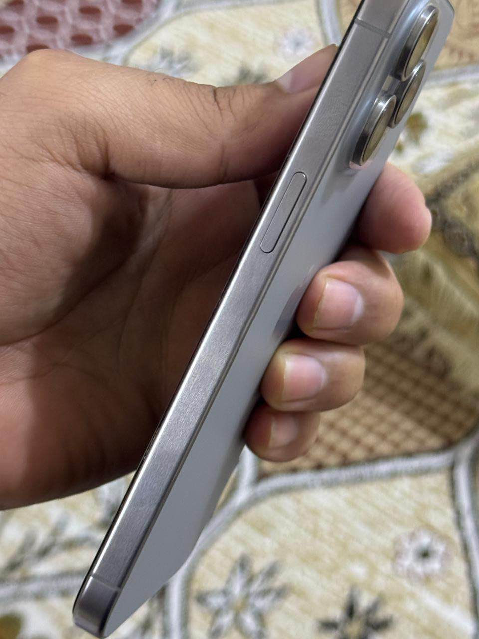 15 برو ماكس 
نظافة 100‎%‎
256
بطارية 85‎%‎
شرق اوسط 
جهاز شخصي مكفول من الشخط
995
و بيه مجال للشراي عمارة, ميسان


**إذا كنت صاحب هذا الإعلان وتريد حذفه لأي سبب، رجاءا أرسل رسالة إلى الدعم الفني**