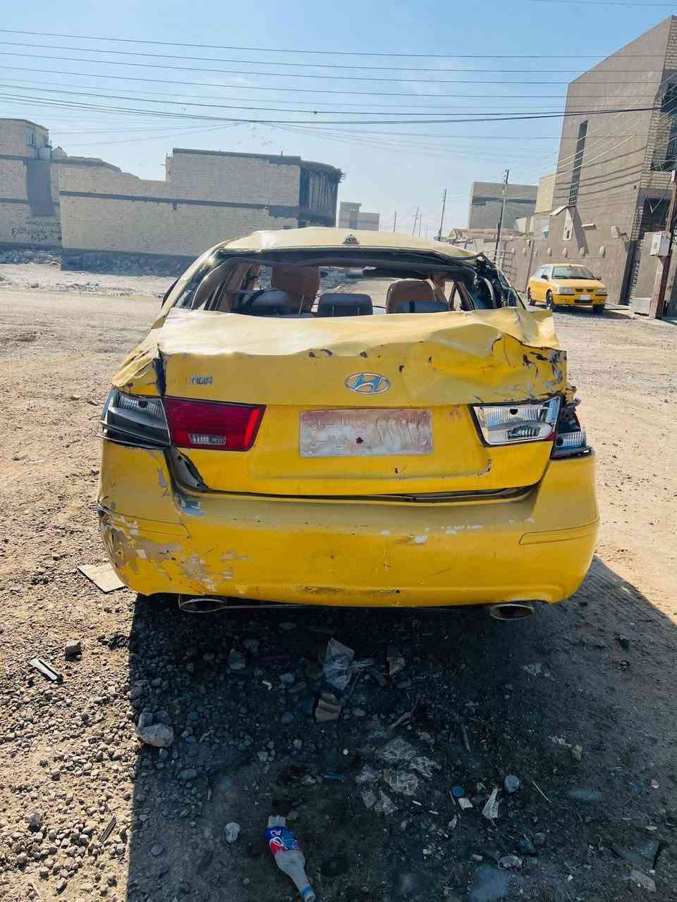 سلام عليكم للبيع هونداي سوناتا موديل 2009رقم دياله إنكليزي باقي ع استلام سنويه لل2030مصفر هيئه وغرامات اخوان سياره تعرضت لحادث گلبه كما موضحه بلصوره ابيع على وضعهه كير مكينه شواصي سليمات سياره فول مواصفات مكان السياره بغداد السعر 28$ الاستفسار ***********
