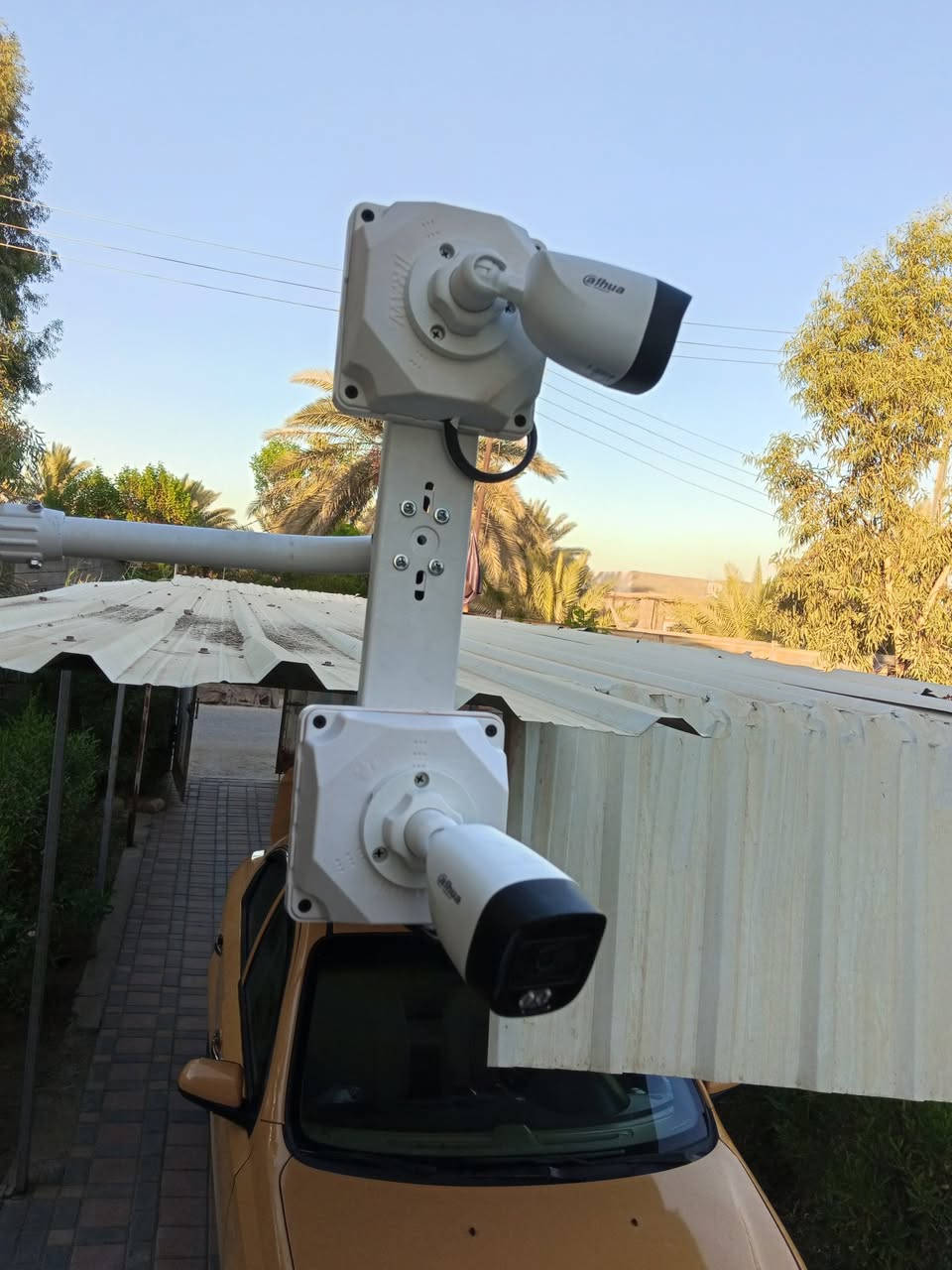 #سلام عليكم 

(الحمدالله تم تامين بيت 🏡  في كربلاء 

#منطقه الحسينية

 كامرات تجميع عدد 8 شركة داهوا 
دقه 2 ميگا اصلي صورة وصوت دبل فلاش

وتم ربط المنضومه على هاتف المنزل 🏡
 
▪️مع ضمان سنه حقيقي صيانه واستبدال 

 ▪️نصب حترافي👌 ودقه في العمل 💯💯 

🔴ملاحضه اماكن الكامرات حسب طلب زبون

للاستفسار ***********

🔴ومتوفر جميع انوع الكامرات الاصلي وكاله 
 تجهيز ونصب وصيانه جميع انواع كامرات 

🔴#والعمل في جميع مناطق كربلاء وبغداد 🛻

🔴ومتوفر كشف مجاني للموقع.
