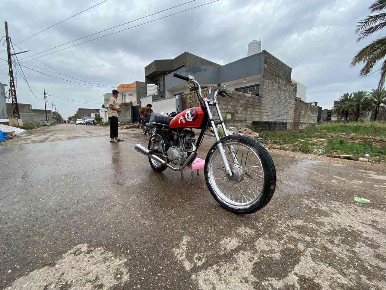 سلام عليكم
دراجه للبيع نامه
2018 
السعر 225
مكان ديالئ بعقوبه
رقم ***********
