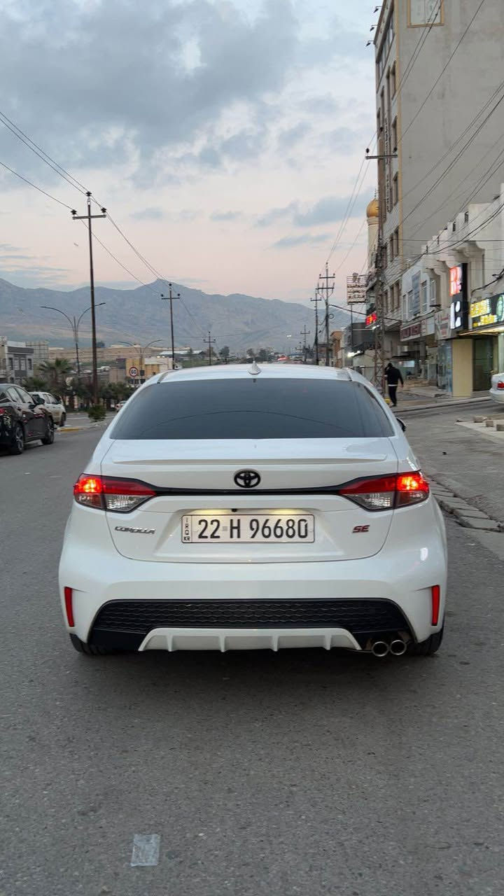 تويوتا كرولا SE 2022
سيارة بدون صبغ كلين
ماشي 36 ميل
عنوان  عقره
*********** Singapore
