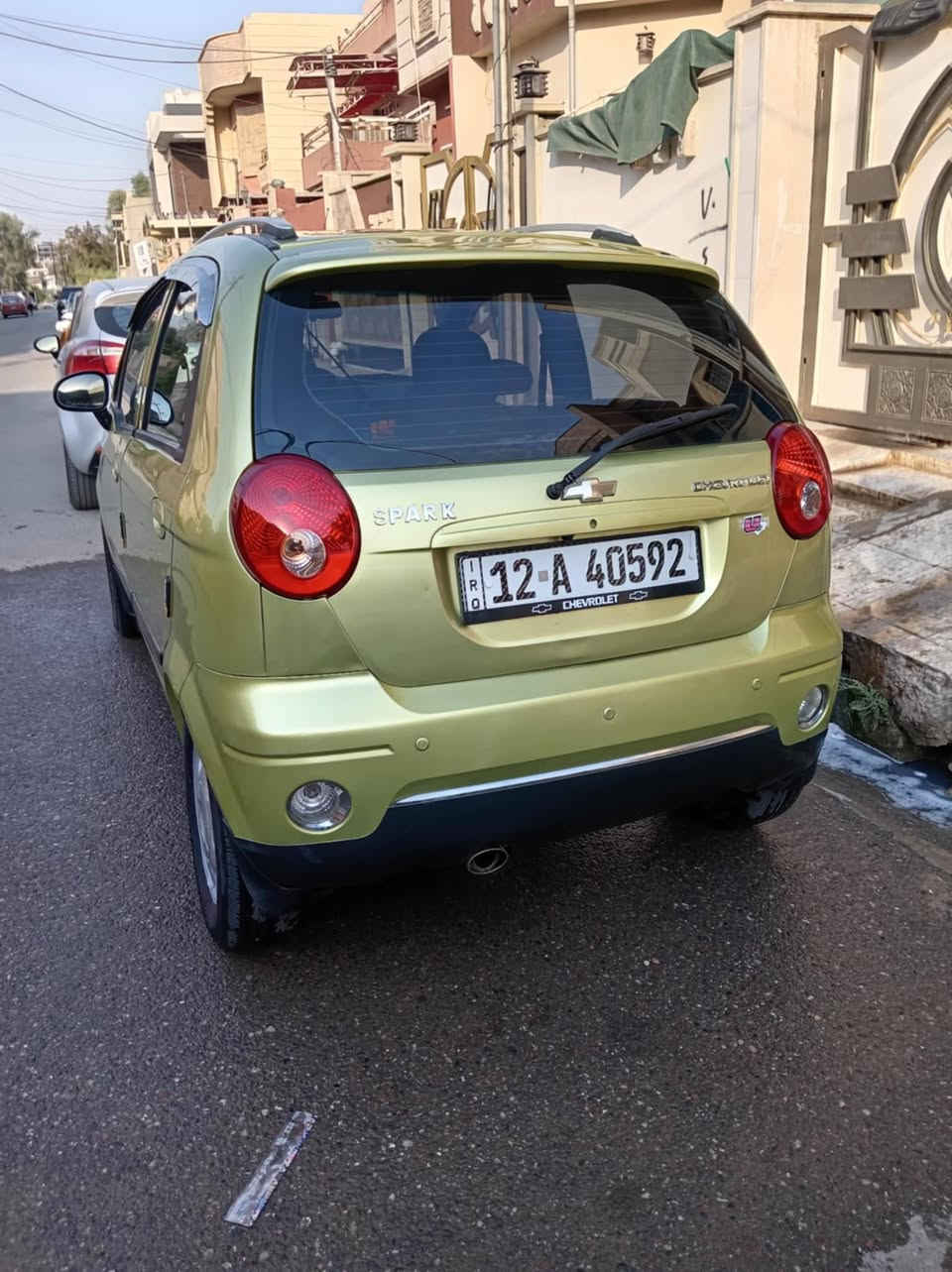 السلام عليكم
سياره سبارك 2006 للبيع
شاشه كامره
شرط المحرك ولكير. شرط التبريد والتدفئة كلو شغال اي نقص مابيها 
رقم جديد
هزه جديده
بيها أماكن توحيد لون ولسقف واكع على بلوكه ومصلح تصليح درجة اولى
السعر 55
‏‪0770 177 4186‬‏
