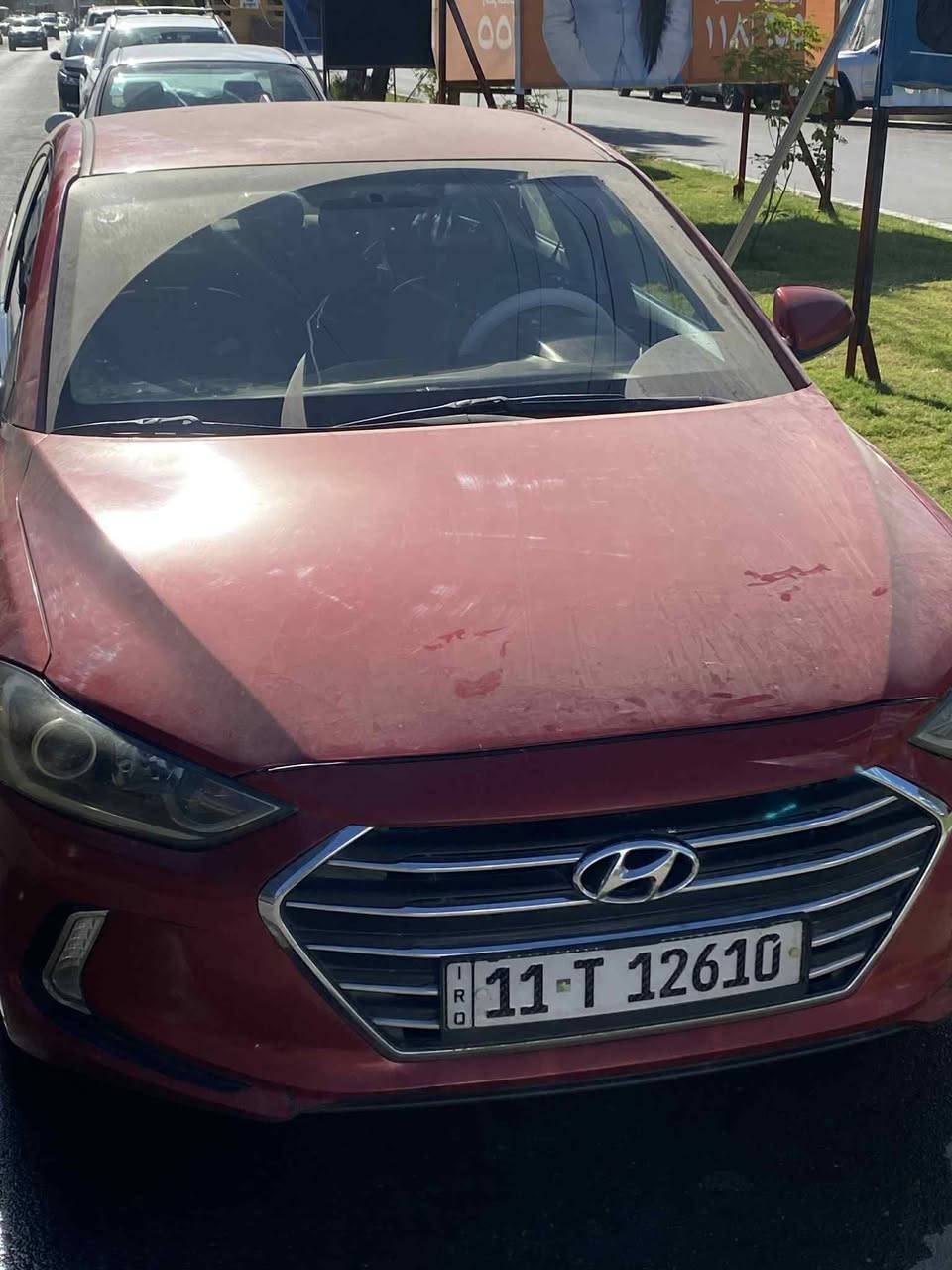 السلام عليكم النترا موديل 2018 حادثهه جاملغ وبنيد سياره جديده وجاهزه ماشيه 134 مكينه دوش مكفوله السعر 116 وبيهه مجال العنوان بغداد الزعفرانية ***********
