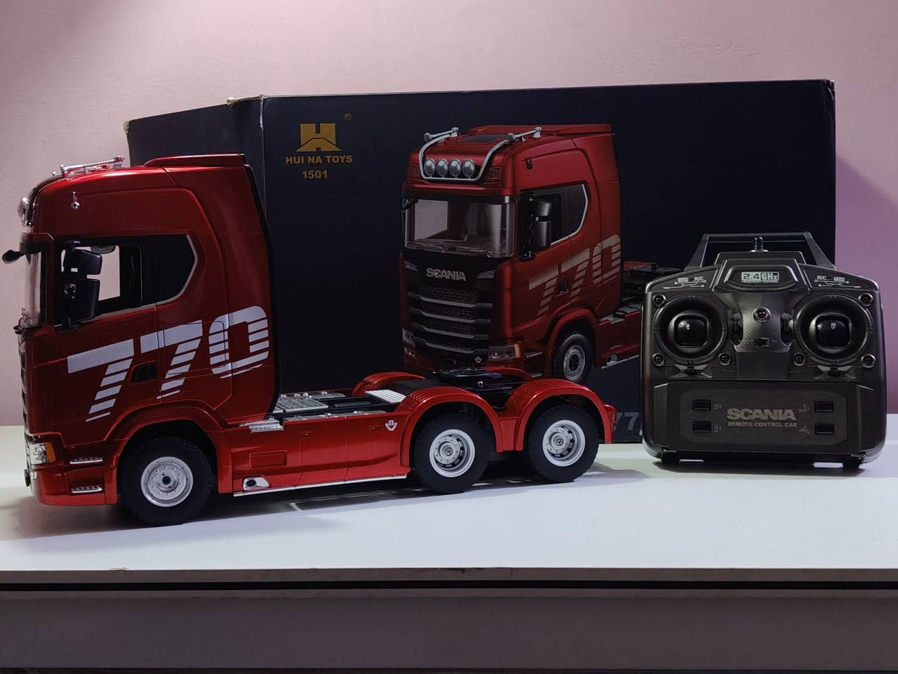 سلام عليكم متوفر راس تريلة ريمونت شركة سكانيا قطعه جديدة لوك يوجد توصيل لجميع مناطق العراق ***********
