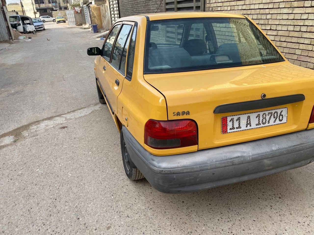 سايبا للبيع موديل ١٤ 
مكفولة سياره من ضربه وصبغ باسمي مكاني بغداد غير متواجد ع الفيس بوك فقط ع رقم الهاتف والواتساب ***********
