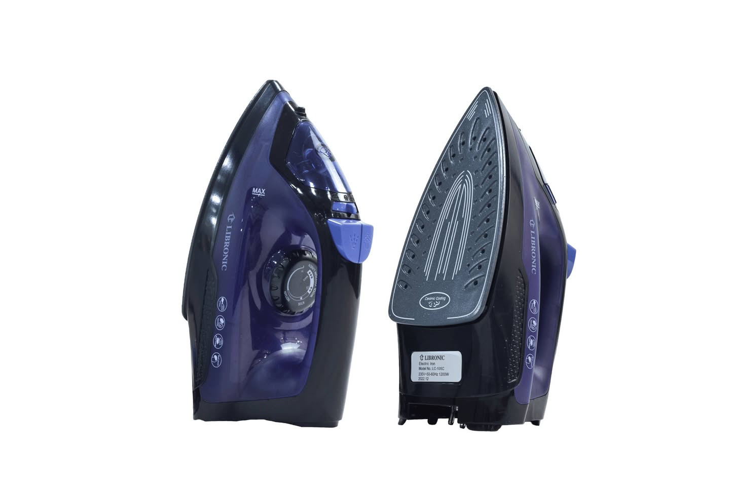 مكواة بخارية لاسلكية ماركة ليبرونيك
مكواة بخارية لاسلكية ماركة LIBRONIC
الميزات:
قاعدة ثابتة للتسخين مع مكواة محمولة تمنح المستخدم  السهولة والراحة أثناء الاستخدام
تدفق قوي للبخار
قاعدة كي  من السيراميك
وظيفة التشغيل الجاف ومع البخار
ضخ بخار بشكل عمودي وأفقي
خاصية التنضيف الذاتي
خاصية الحماية من الحرارة المفرطة
مؤشر للتحكم بدرجة الحرارة
الطاقة: 1200 واط
ضمان لمدة سنة من تاريخ الشراء
سلك كهرباء من الكتان بطول: 1.5 متر
أبعاد الجهاز: الارتفاع: 26 سم  عرض الجهاز 9.5 سم
كوب إضافي لملء الخزان
توصيل بغداد 3 الاف 
باقي المحافضات 5 الاف
لطلب المنتج تواصل على الخاص او على الواتساب ***********
