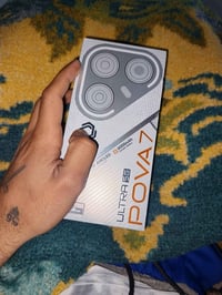 TECNO POVA 7 Ultra 5G  ءاكرته ٢٥٦ عشواىيه ١٦  ١٢٠ بوبجي  لبيع او مراوس...