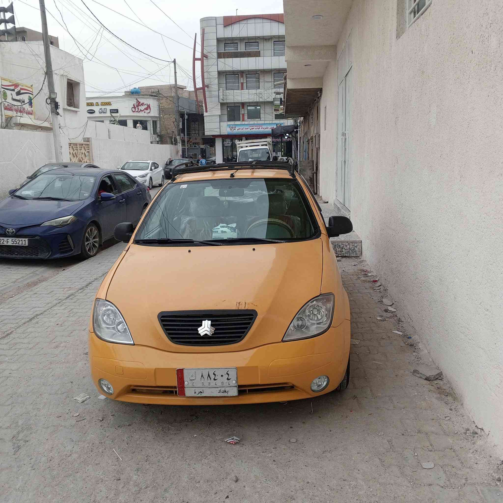 سلام عليكم من رخصه الادمن سياره طيبه 2016 سنويه 2027 بيها تبخير خيط صدر امامي وخلفي جديد كامله كهربائيات شغاله بلكامل تبديل جاملغ الأيمن المامي تبريد تدفئه شغاله بلكامل  سعره السياره 33 ورقه رقم صاحب ***********
عنوان السياره الحريه شارع العياده الشعبيه
