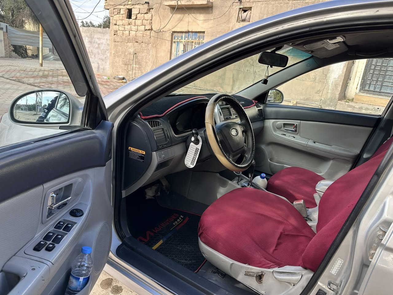 سبكترا 2009 مصبوغه حزام كير ومكينه خير من الله تدفئه وتبريد شغال رقم بغداد مشروع وطني وباسمي تحويل ثاني يوم  السعر 85 وبيها مجال بسيط. ***********
