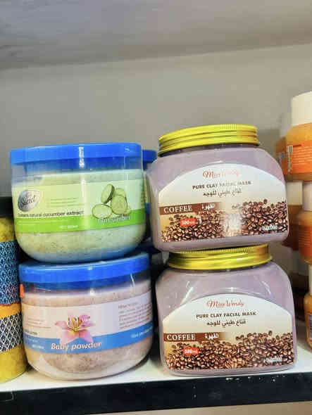 مقشرات و سكراب للجسم و الوجه 

عنوان المحل الحصوه الشارع العام مجاور ابو نجم للألعاب 

بأدارة سجاد العجيلي 
***********

يوجد توصيل إلى جميع المناطق🚚
