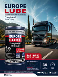 زيت EUROPE LUBE 15W-40 مصمم لمحركات الديزل حتى يعطيك: ✅ حماية أقوى للم...