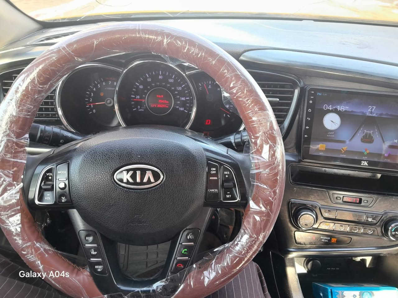 اوبتيما للبيع *********** صاحب السياره
موديل 2013 مكان السياره نجف
مكينه وكير جدد منظومه تبريد جديده تخم تاير 
تخم ويل جديد باتري جديد حداديه جديده 
سياره ماعايزه اي شي خطه  نجف /كربلاء مصفره هيئه وغرامات السعر 110 وبيه مجال 
(مكلف بالنشر )
