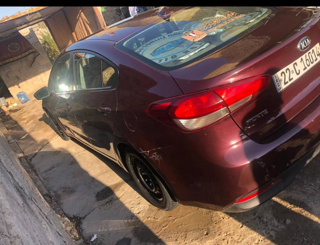 كيا فورتي  2017 وارد امريكي محرك دوش  2000 ماشية 96 الف ميل رقم شمالي باسمي مراوس مع جارجر او أوباما  وانطية الفرق بعد الاتفاق  بغداد  التاجي ***********
