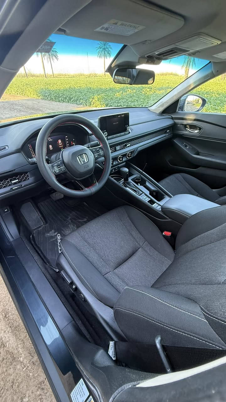 هوندا اكورد EX بانزين محرك 1500 تيربو موديل 2024 ماشيه 18000 مواصفات معروفه فتحه بصمه رادارات امامي خلفي جانبي هيتر كشنات اوتو ستارت ستوب سايد بريك كهرباء توقف ذاتي تحديد مسار قياده ذاتيه تشغيل عن بعد وباقي المواصفات المعروفه كلش جديده السياره وحادثها والسونار بالمنشور 

السعر 17500
تلفون ***********
مكان السياره السيديه 
او الدوره
