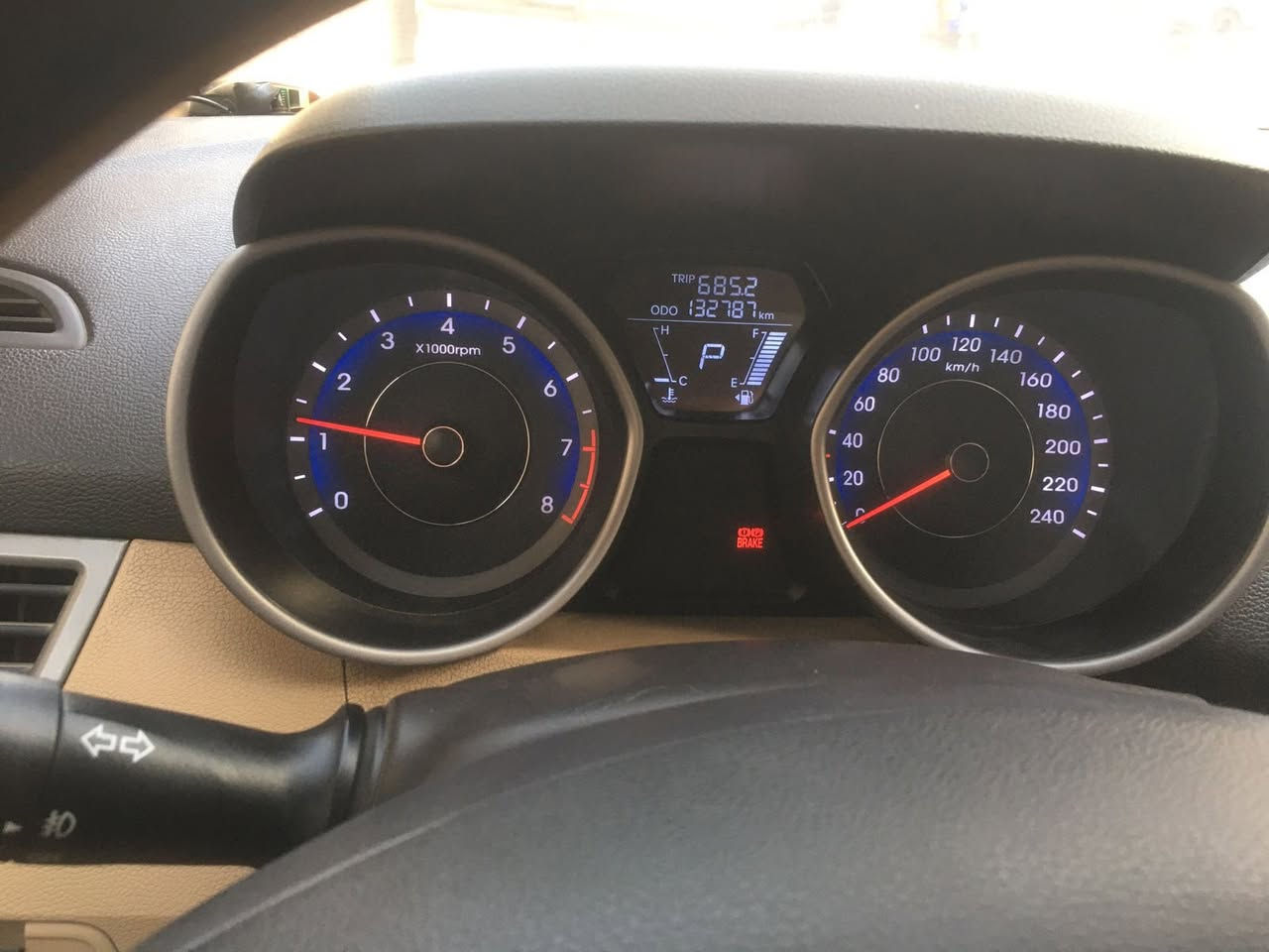 ‏النترا 2014 ماشية 132,000 مكفوله من الصبغ والبارد عدا ملاحظات بسيطة مكينة 1800 السعر 13,500 للاستفسار *********** مكاني بغداد
