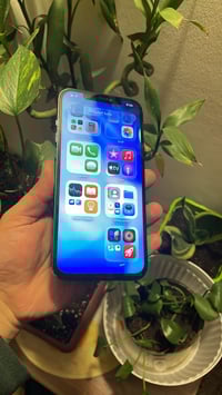 12 برو ماكس شرق اوسط 256 بطاريه 75 بلتحديث اخر اصدار تحديث فقط مبدل شا...