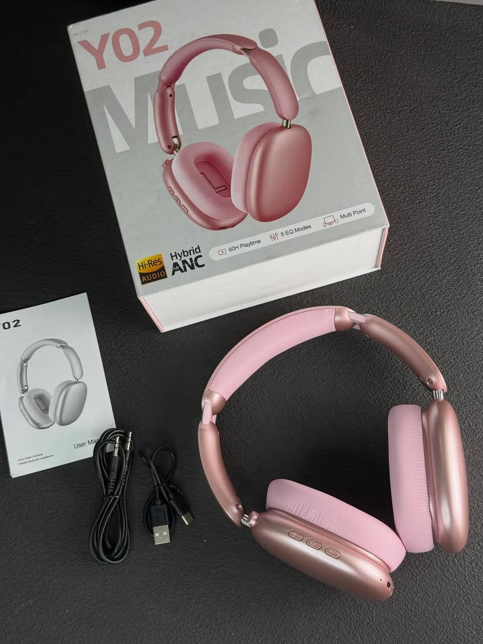 🎧 مو مجرد سماعة… هاي تجربة فخامة بصوت خيالي!

إذا تريد صوت نقي + عزل ضوضاء يخليك بعالمك الخاص 👑

هاي سماعة Y02 Music هي اختيارك الصح!

✨ المميزات:

 • 🔇 عزل ضوضاء (Hybrid ANC) – ودّع الإزعاج

 • 🔋 بطارية توصل لحد 60 
ساعة استخدام

 • 🎶 صوت Hi-Res نقي وعالي 
الجودة

 • 🎛️ 5 أوضاع صوت تناسب 
مزاجك

 • 🔄 تربط على جهازين بنفس 
الوقت (Multi Point)

 • 💎 تصميم فخم وخفيف ومريح

🔥 متوفرة باللون الأسود الأنيق & الوردي الراقي

📦 توصيل لكل المحافظات

💬 احجز الآن قبل ما تخلص الكمية!

#اكسسوارات_موبايل
#ايفون
 #reels 
#العراق
 #سماعات

#سعرها ٢٥ الف

#توصيل ٥ الف


**إذا كنت صاحب هذا الإعلان وتريد حذفه لأي سبب، رجاءا أرسل رسالة إلى الدعم الفني**