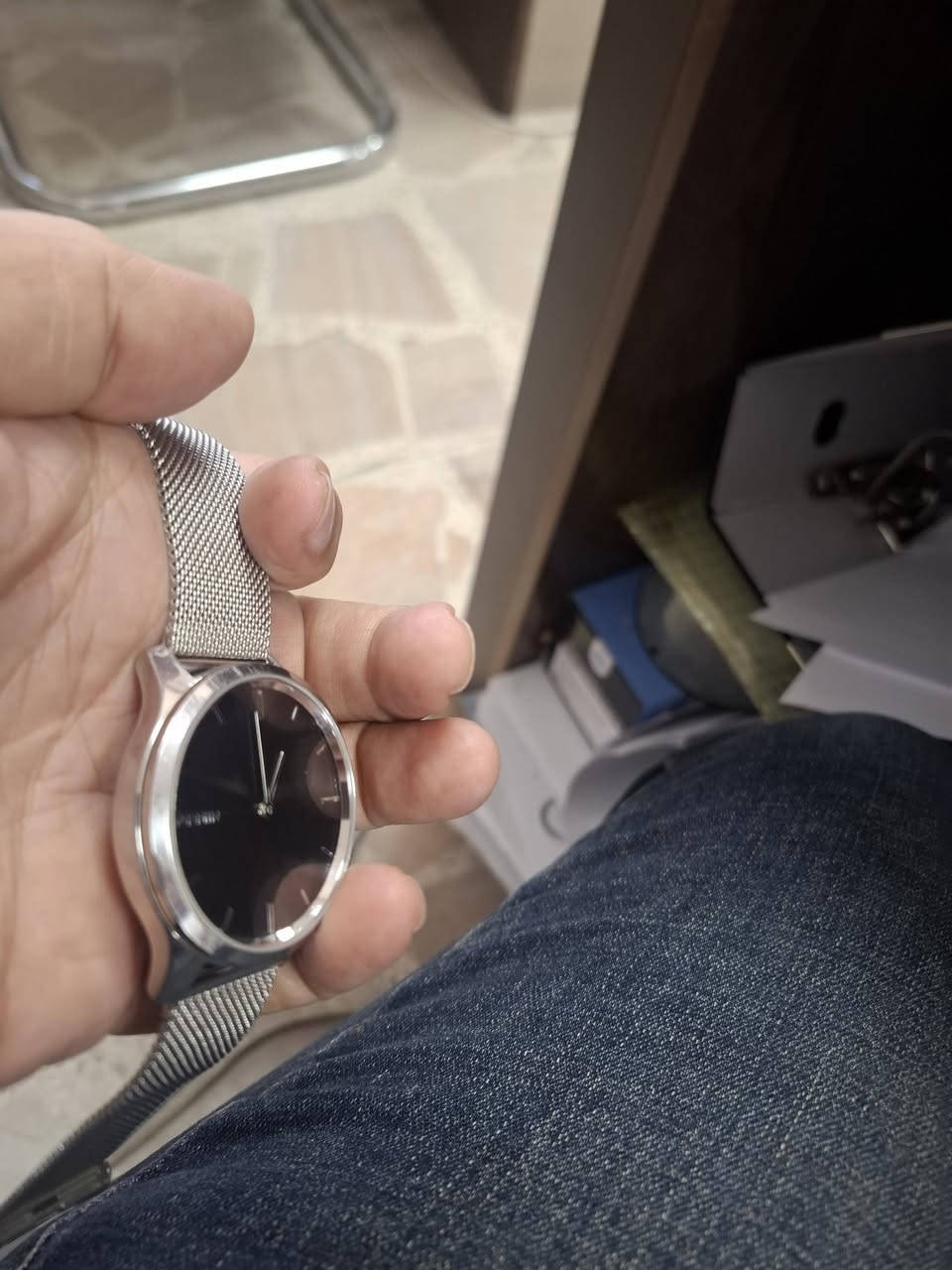 ساعة كارمن vivo move luxe ساعة ماركة فئة عليا هجين مياله وساعة ذكية شاشة اومليد زحاح سيفاير ياقوت غير قابل للخدش شحن ٦ ايام الاطار ستيل غير قابل للصدء للبيع ١٢٥ الف يوجد توصيل


**إذا كنت صاحب هذا الإعلان وتريد حذفه لأي سبب، رجاءا أرسل رسالة إلى الدعم الفني**