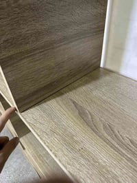فاترينه للبيع خشب mdf لون الخشب كلاسك  ملاحظة ( جديده غير مستعمله نهائ...