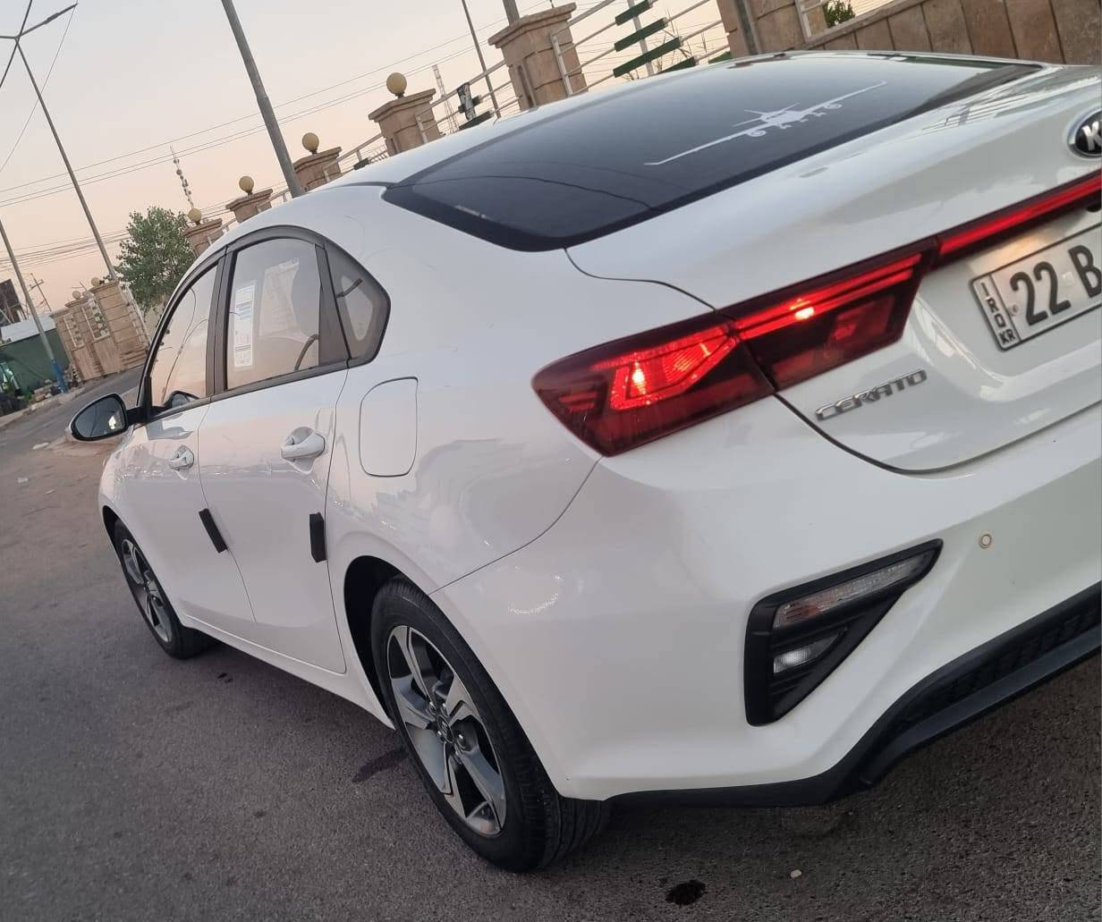 للبيع سيراتو خليجي 2021  محرك 2000 دوش مكفولة من الصبغ بيها كرت بالباب الخلفي فقط بسمي مكان السيارة بيجي السعر 148 بيها مجال  ***********
