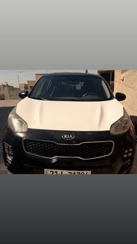 كيا سبورتج موديل 2018 وارد امريكي  حادث بنيد وجملغ صطحي فقط     لون اس...