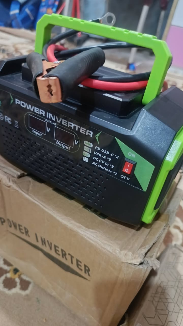 محول طاقة 500 وات، محول جهد تيار مستمر 12 فولت 
سعره 25


**إذا كنت صاحب هذا الإعلان وتريد حذفه لأي سبب، رجاءا أرسل رسالة إلى الدعم الفني**