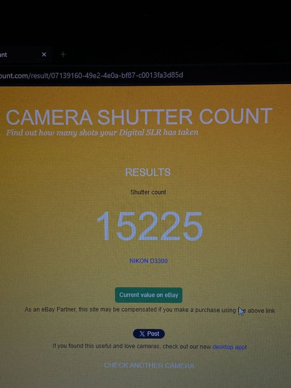 📌للبيع: كاميرا Nikon D3300 نظيفة جداً (شاتر قليل)
المواصفات والملحقات:
• البدي: نيكون D3300 بحالة الوكالة ونظيفة جداً (الصور واضحة).
• العدسة: عدسة الكيت الأساسية 18-55mm AF-P DX (الجيل الأحدث، سريعة وصامتة بالفوكس).
• عداد الشاتر (Shutter Count): 15,225 لقطة فقط! (يعني الكاميرا شبه جديدة وعمرها الافتراضي طويل جداً).
• الملحقات: الشاحن الأصلي، البطارية الأصلية
استعمال شخصي 
نظيفة جداً ولا زلغ

 
رايدها بسعر 300 وبيها مجال 
مكاني بغداد حي الجهاد
***********
