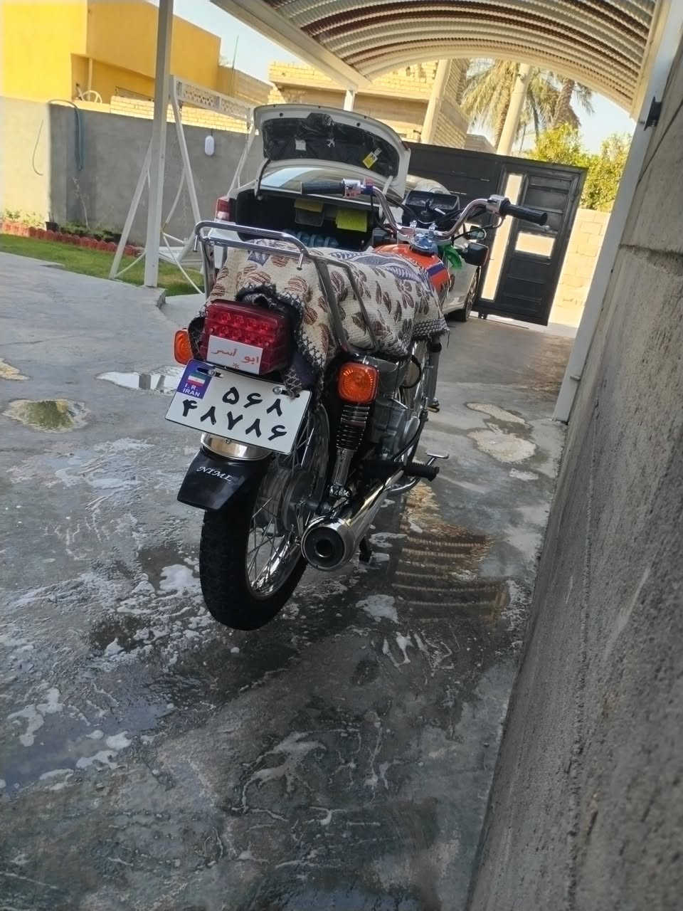 سلام عليكم دراجة أربعة كير نامة امتياز نضافة فول كلشي ما بية محرك كفالة من عدة لولفات مبدلات وتانكي بدل بسبب خيس مكان كربلاء ***********
