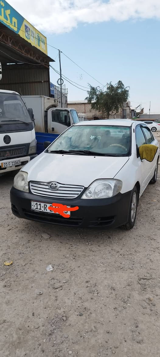 السلام عليكم كورولا موديل 2002 سياره رقم بغداد باسمي انجليزي سنويه ل 27 مكينه حدادي
جير اوتوماتيك تبريد شغال السياره مصبوغه عام جماليه قمار معمره عنوان الديوانيه رقم التلفون ***********
