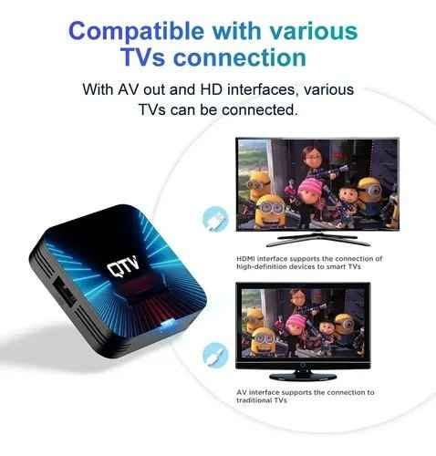 ⚡ جهاز تحويل الشاشة الذكي VONTAR QTV Q1 – دقة 4K وأداء قوي!

🚀 المميزات والمواصفات التفصيلية:

🔹 ماركة VONTAR الأصلية: جهاز تحويل الشاشة (TV Box) بموديل QTV Q1، مصمم لتحويل شاشتك العادية إلى شاشة ذكية متكاملة بكل سهولة.

🔹 دقة عرض سينمائية (4K Ultra HD): يدعم تشغيل الفيديوهات والمحتوى بدقة 4K مع سرعة إطارات تصل إلى 60 إطار في الثانية (4K@60FPS)، لضمان صورة فائقة الوضوح وسلاسة تامة في المشاهدة.

🔹 معالج رباعي النواة (QUAD-CORE CPU): مزود بمعالج قوي يضمن لك أداءً سريعاً ومستقراً أثناء التصفح، تشغيل التطبيقات، ومشاهدة الأفلام بدون تقطيع.

🔹 اتصال واي فاي (WIFI): يدعم الاتصال اللاسلكي السريع بالإنترنت لتتمكن من تصفح وبث المحتوى مباشرة بدون الحاجة لأسلاك شبكة معقدة.

🔹 منافذ متعددة للربط: يحتوي على منفذ HDMI لتوصيله بالشاشة بأعلى جودة ممكنة، بالإضافة إلى منفذ USB لربط الفلاشات، الهاردات الخارجية، الماوس، أو الكيبورد.

🔹 تصميم عصري جذاب: يأتي بتصميم أنيق ومدمج مع لمسات إضاءة جمالية مميزة على السطح العلوي ليضيف طابعاً تكنولوجياً لغرفتك.

📦 السعر: 25 الف فقط! بغداد, العراق


**إذا كنت صاحب هذا الإعلان وتريد حذفه لأي سبب، رجاءا أرسل رسالة إلى الدعم الفني**