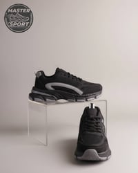 Urban Step – Black Chunky حذاء رجالي سبورت، قاعدة مريح وثابت، خامة مهو...