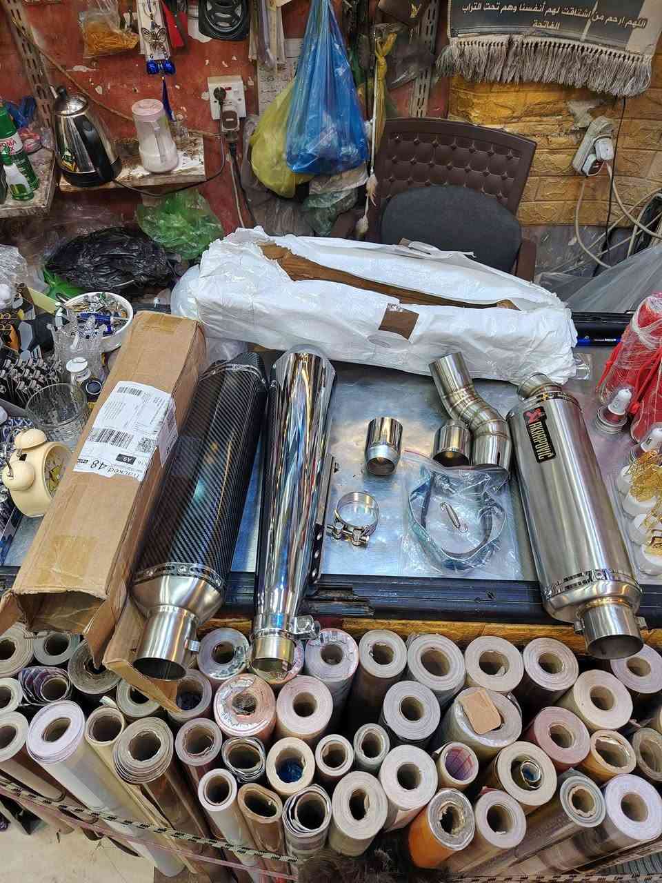 سلام عليكم
اخوان اعله سعر ابيع صالنصات اصليه مامستخدمه ترهم جميع انواع الدراجات للأستفسار ***********
