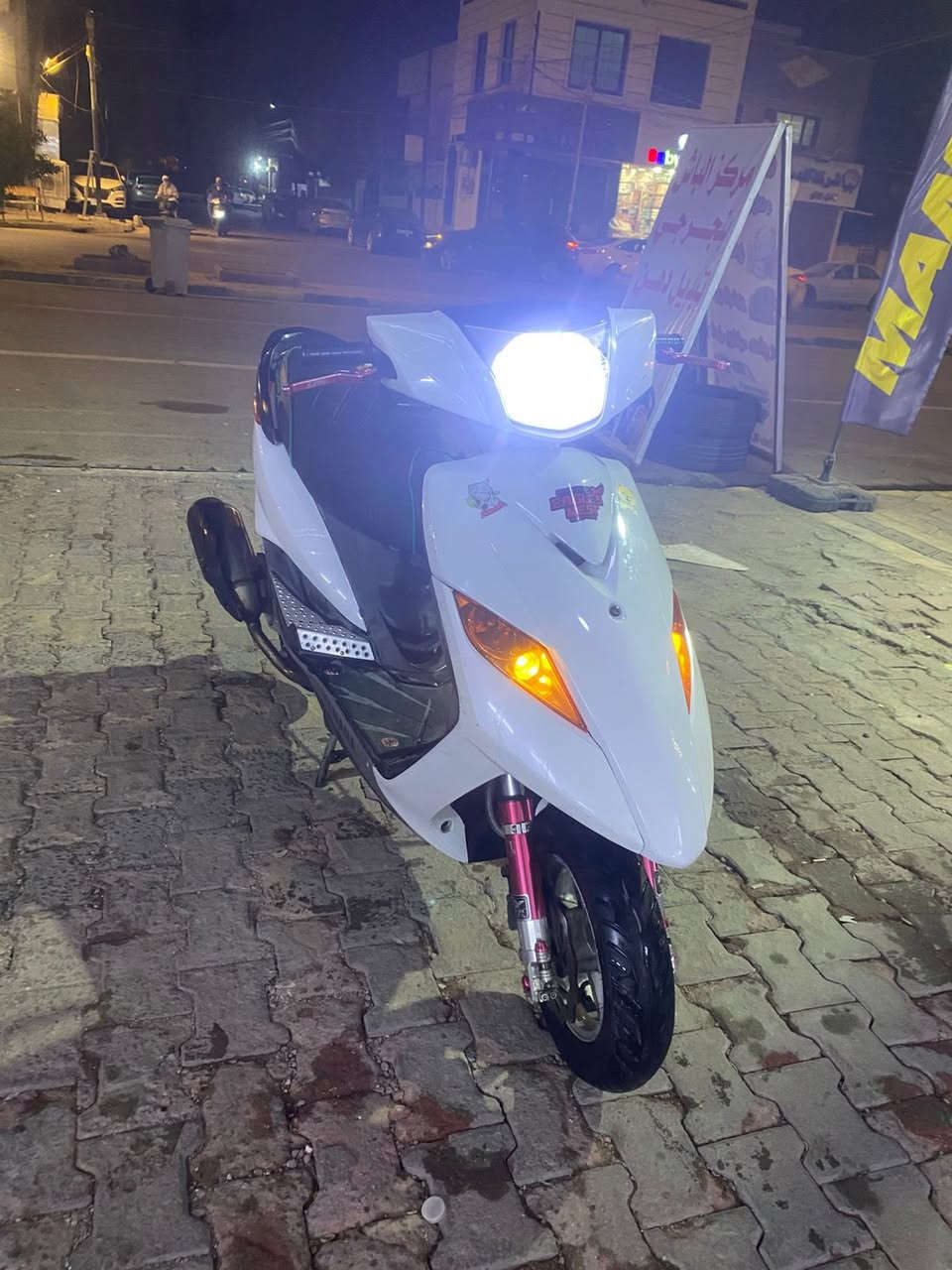 السلام عليكم شباب سكنس ثعلب للبيع او مراوس دراجه مزوده تزويد خارجي مكينه بلاديه برغي ممفتوح بيه جيب فيتر وتعال افحص بيه كصه مال جتي ار و صدر امامي كرزي ودبلات خلفيه كرزي وتعلاكه كرزي و صالنصه رياضي وحلك صالنصه رياضي كرزي ويدات كرزي وأرضيات كرزي وبيه فج وصينيه رياضي وياله مال جتي ار وستاند بوش ازرك وقبق بانزين اصلي وبيه بكلايت خليه وبيه سيت برتقالي اشاير امامي وخلفي وبيه كلجات امامي خلفي رياضي وبيه كشن رياضي  وبيه قطره دهن رياضي و فراك رياضي و قطره اكسل رياضي سعر 1100 وبيه مجال مكاني بغداديه صليخ رقمي***********
