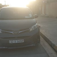 تيوتا سينا لبيع موديل 2018 راقم اربيل باقي  تفاصيل اتصال علئ راقم  077...