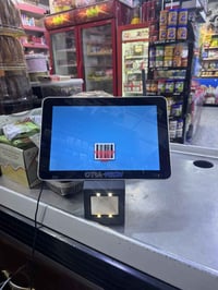 جهاز كاشف أسعار مال ماركت ( ٣ ) قطع  جديد ستعمال ٥اشهر للبيع 077047682...